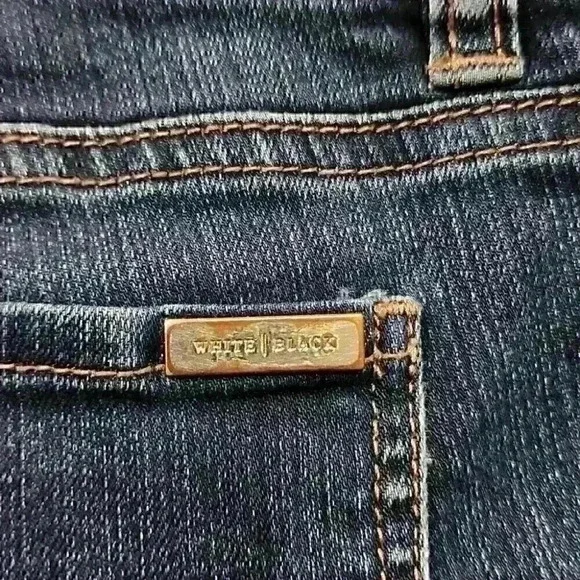 P2 White house black market skinny jeans size small jegging jeans blue denim - Picture 8 of 8